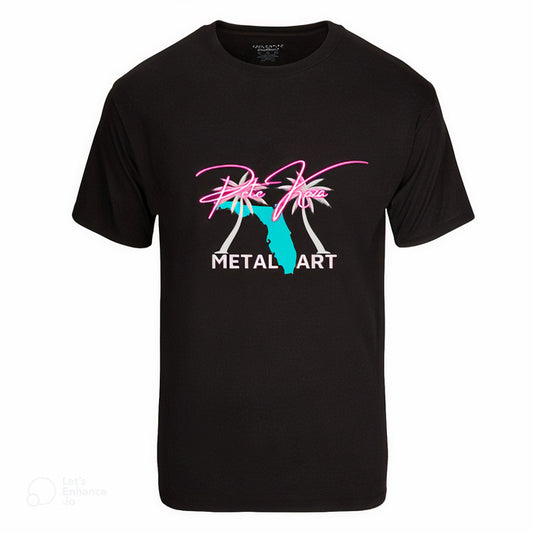 Pete Koza Metal Art Short Sleeve Men/Women T-Shirts - Pete Koza Metal Art