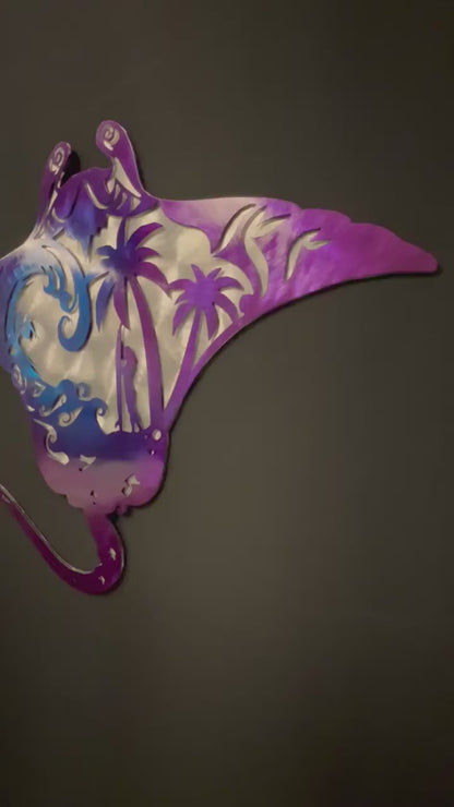 Purple Ocean Stingray