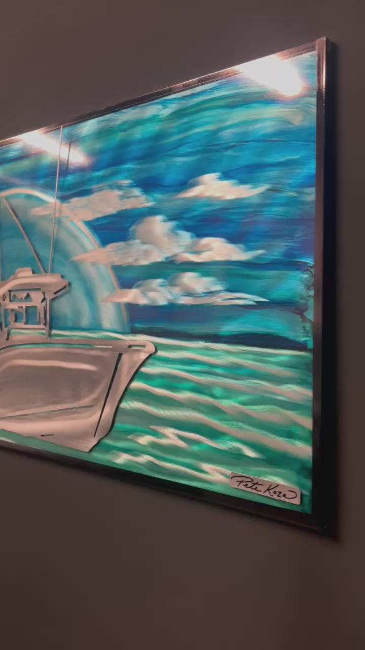 NEW ART Crashing Paradise Scene "One Of A Kind" Large Design