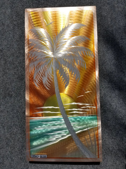 Sunburst Palms PETE KOZA METAL ART