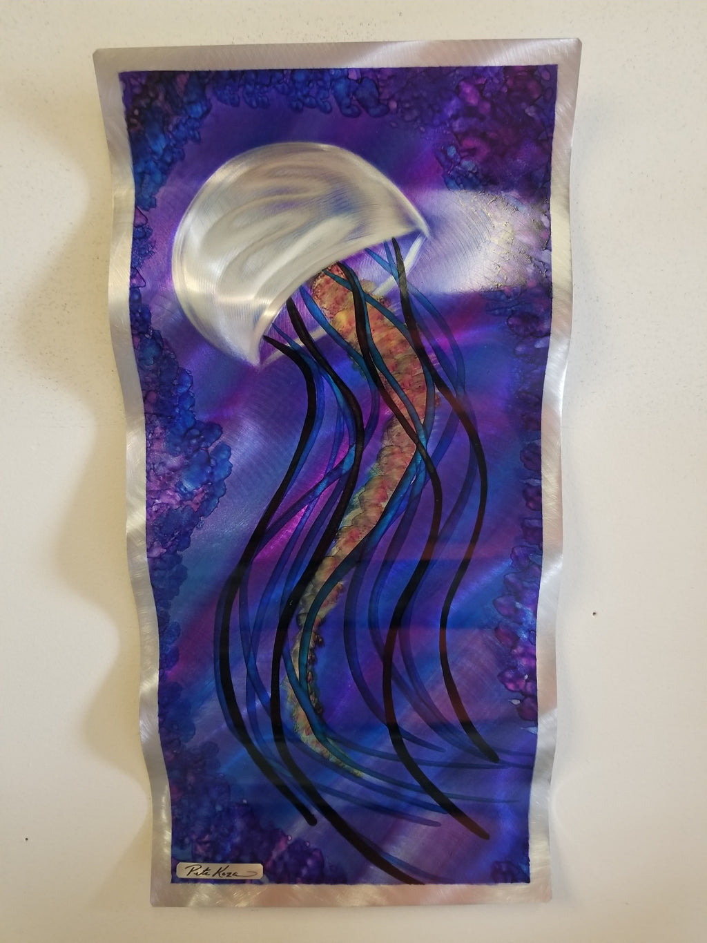 Jelly Delight Ripple Effect Pete Koza Metal Art