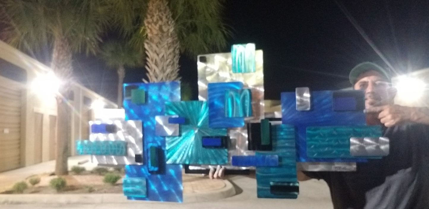 Structured PETE KOZA METAL ART 2