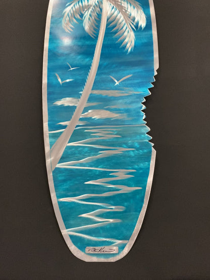 Sharkbite Blue Wave Palm Surfboard 46''