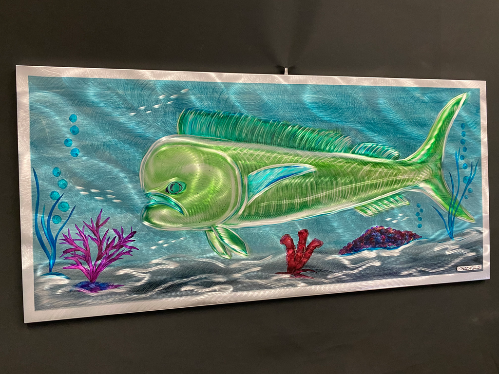 Mahi Reef "One Of A Kind" PETE KOZA METAL ART 2