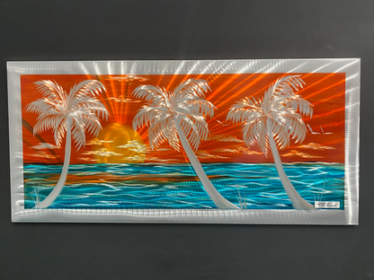 Orange Palms "One Of A Kind" PETE KOZA METAL ART