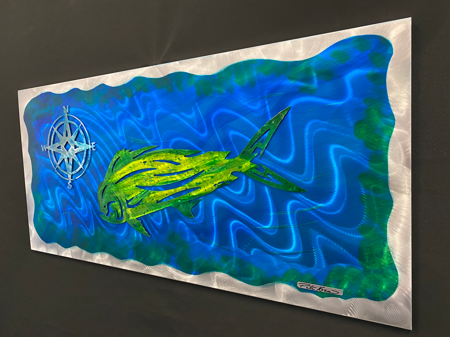 Mahi Mahi Rush "One Of A Kind" PETE KOZA METAL ART 2