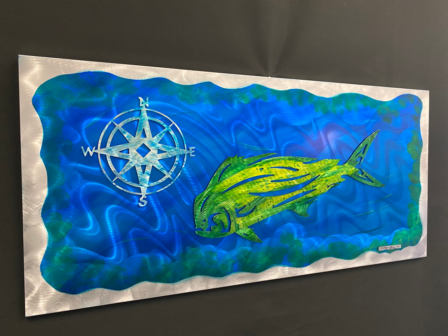 Mahi Mahi Rush "One Of A Kind" PETE KOZA METAL ART 2