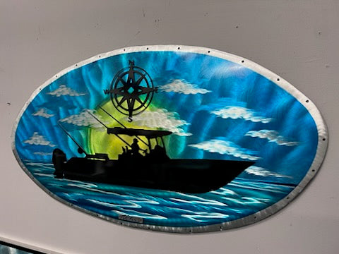 Keylime Boater Island PETE KOZA METAL ART