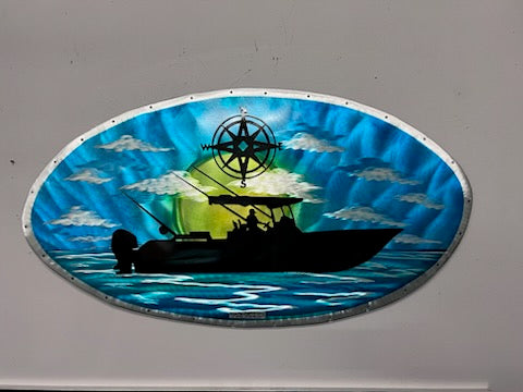 Keylime Boater Island PETE KOZA METAL ART