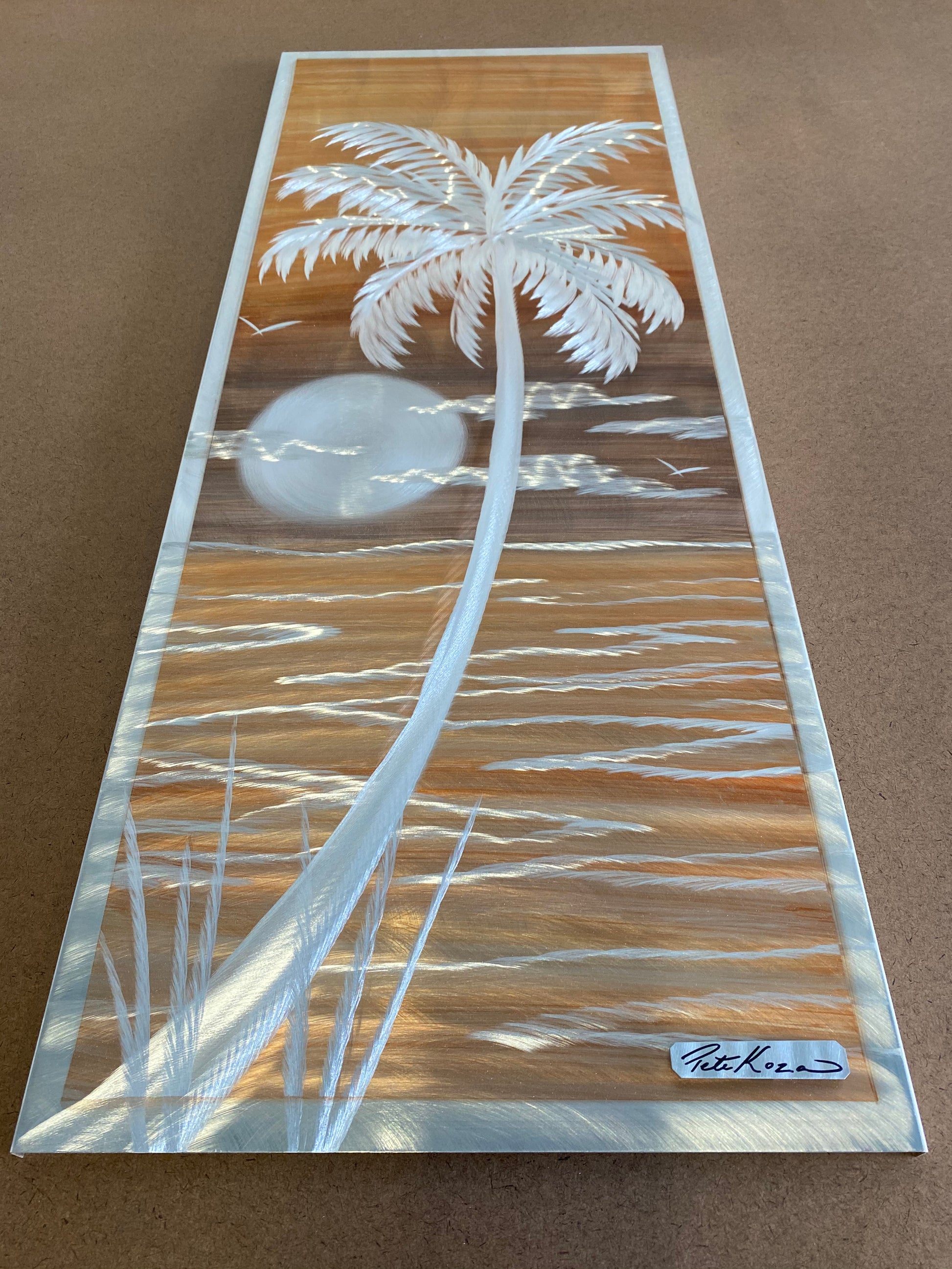 Palm Trees PETE KOZA METAL ART 2