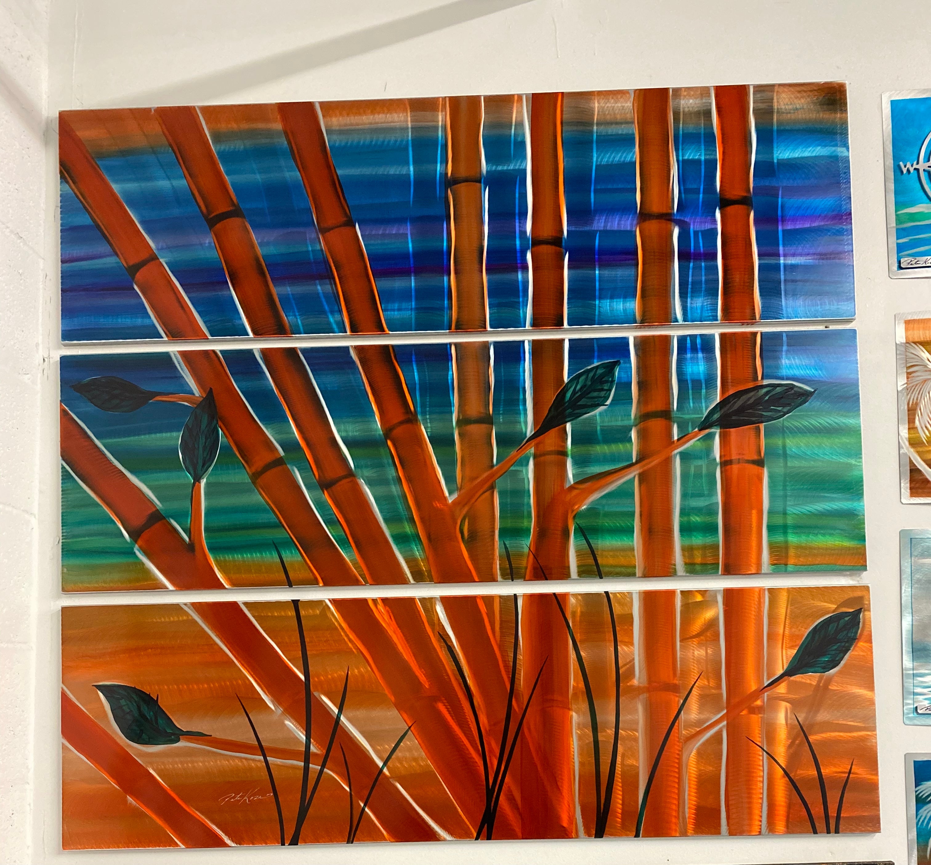 Bamboo PETE KOZA METAL ART