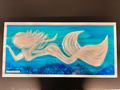 *New Teal Mermaid Pete Koza Metal Art