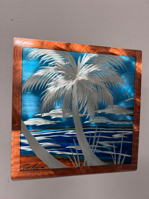 Blue Skies Palm PETE KOZA METAL ART