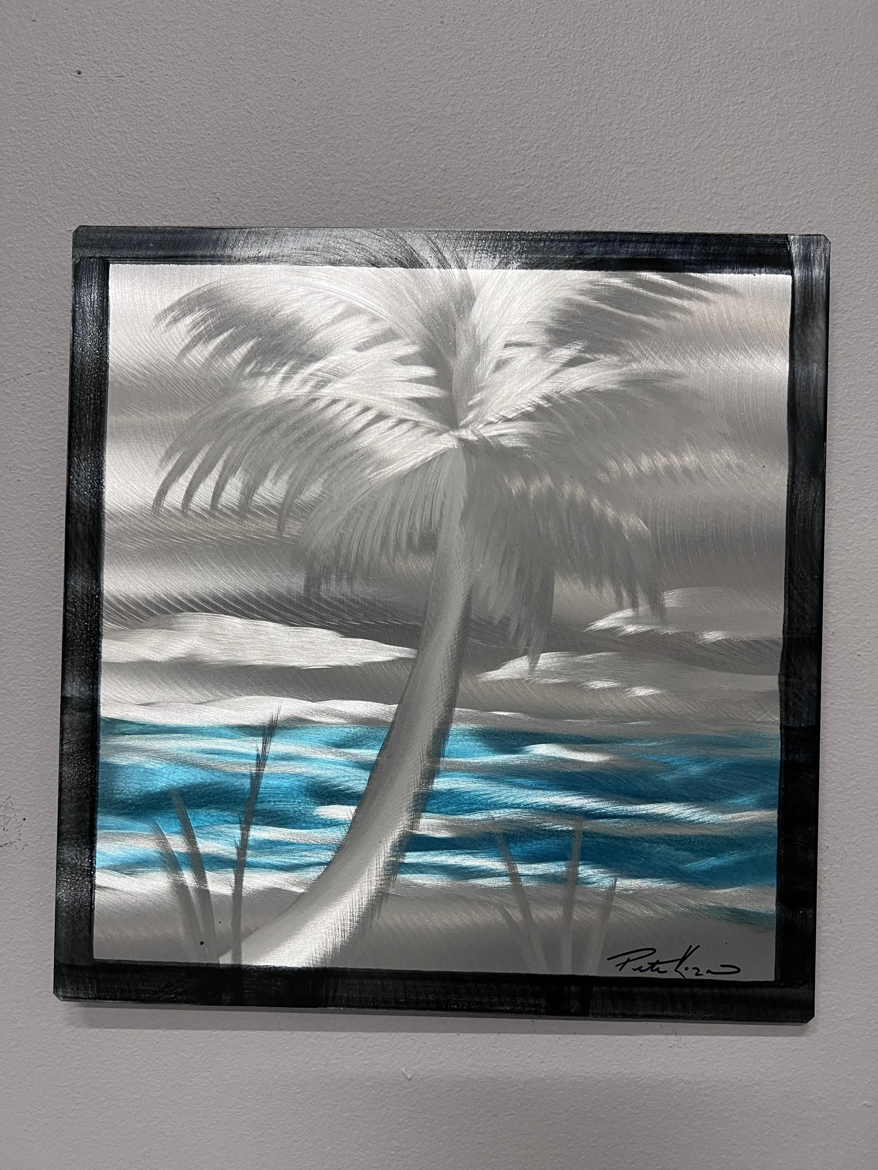 Blue Day Palm PETE KOZA METAL ART