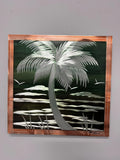 Blue Day Palm PETE KOZA METAL ART