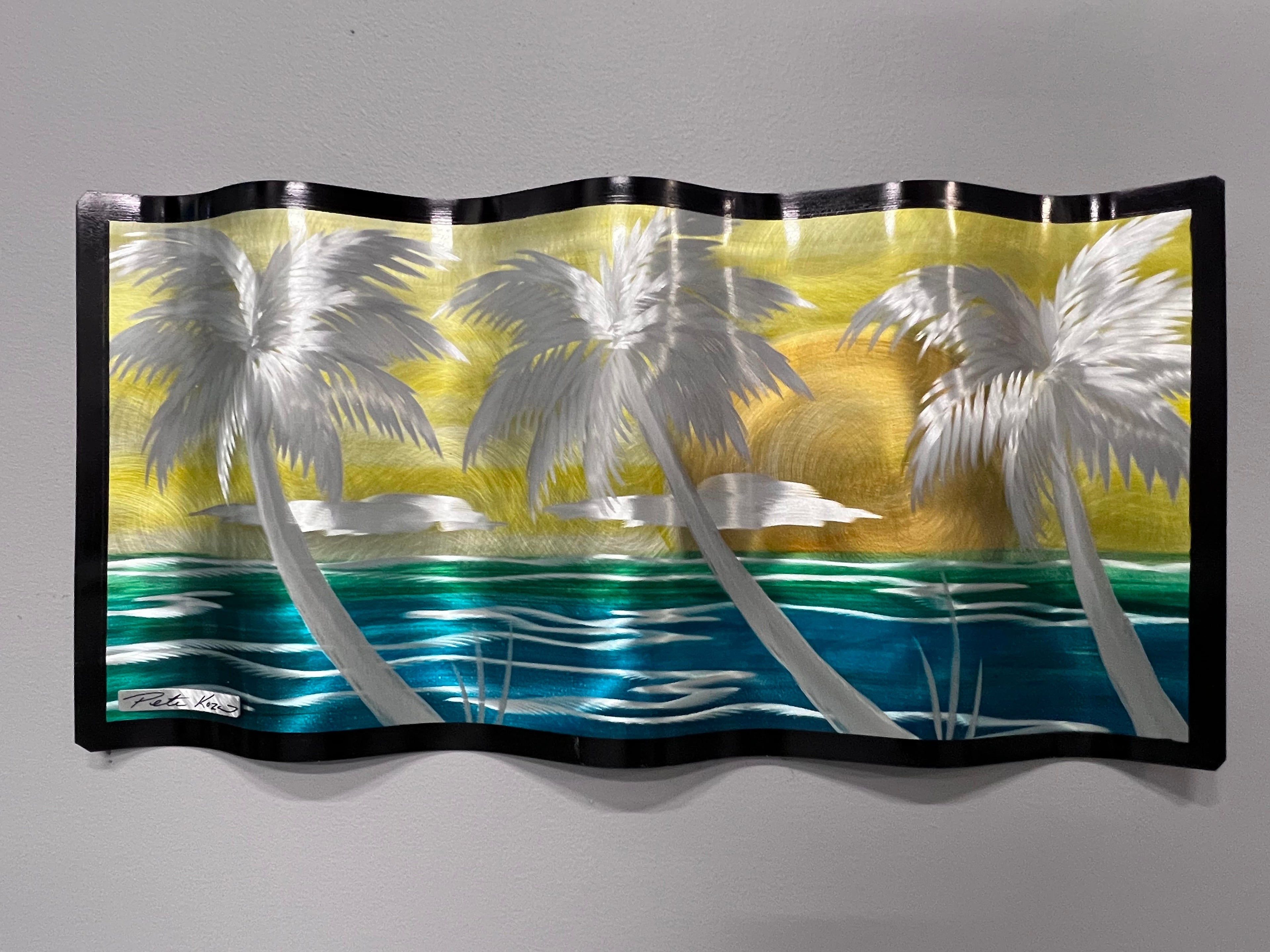 Lemon Palms Scene PETE KOZA METAL ART