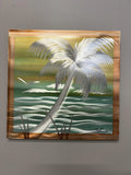 Blue Day Palm + Color Options PETE KOZA METAL ART