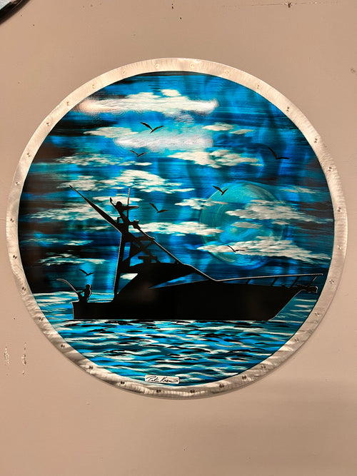 Boaters Dream "One Of A Kind" Pete Koza Metal Art