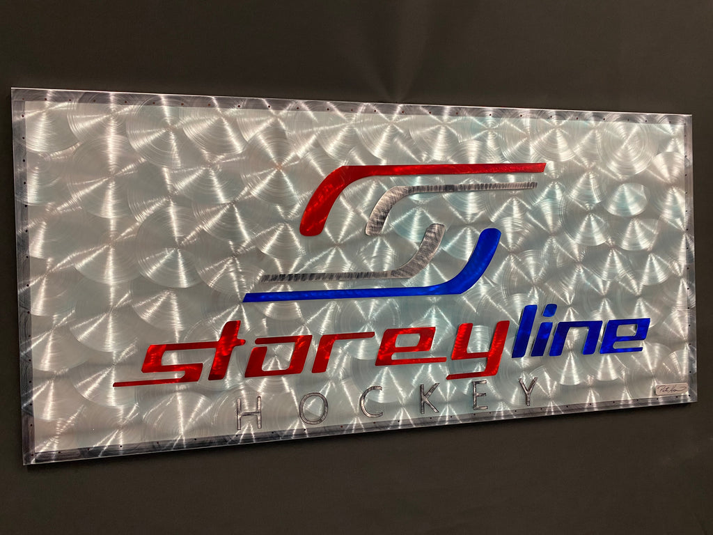 Custom logos Pete Koza Metal Art