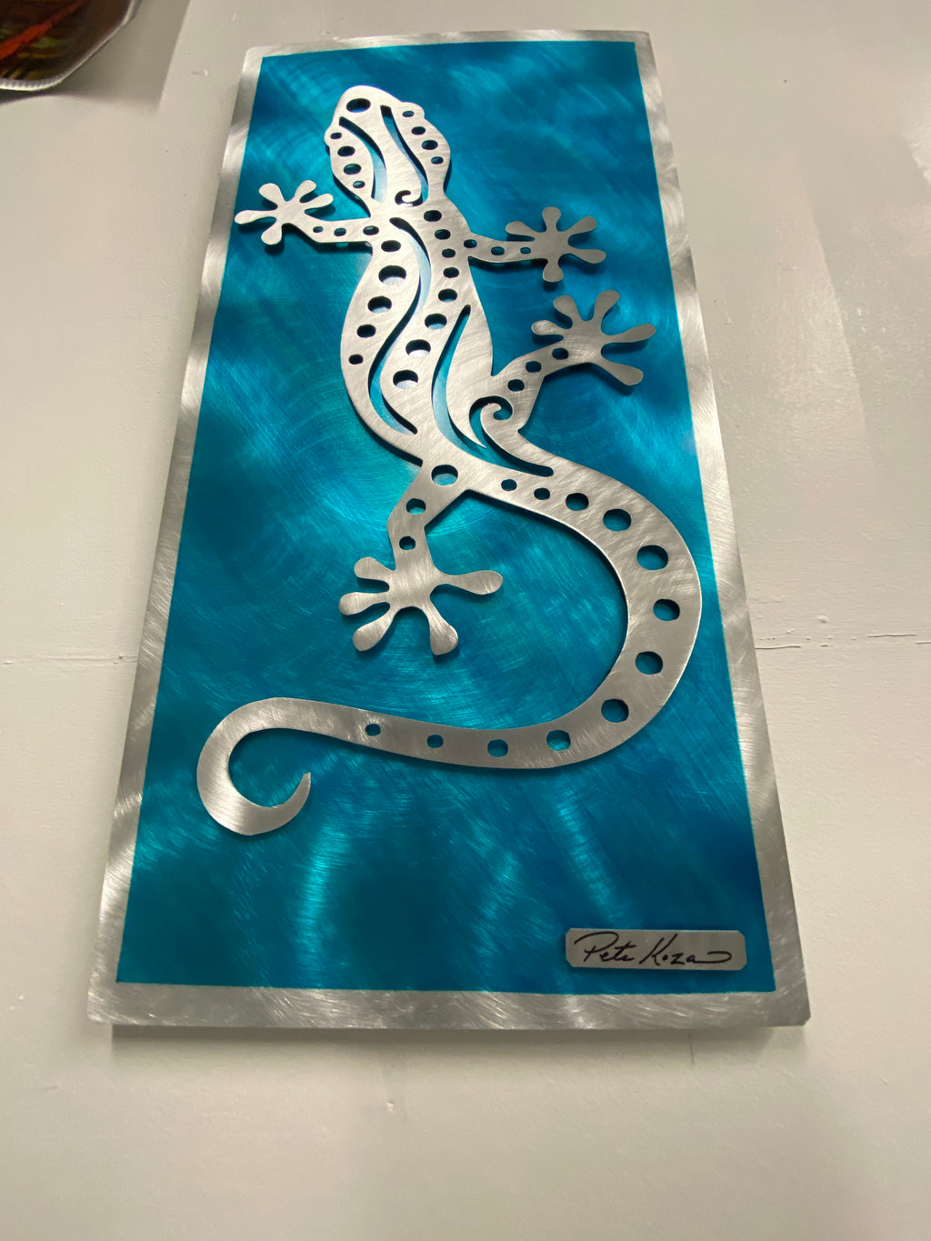 Gecko PETE KOZA METAL ART 2