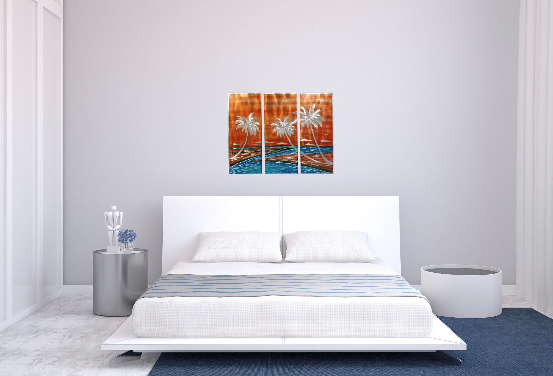 3 Panel Set Crush PETE KOZA METAL ART 2