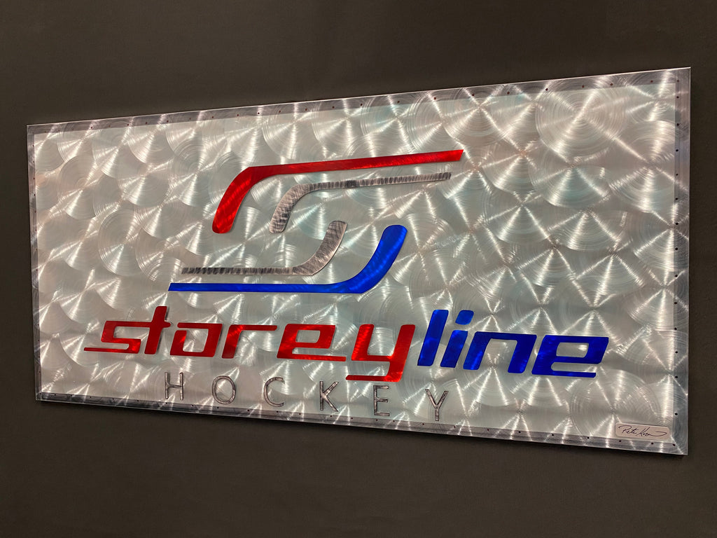 Custom logos Pete Koza Metal Art
