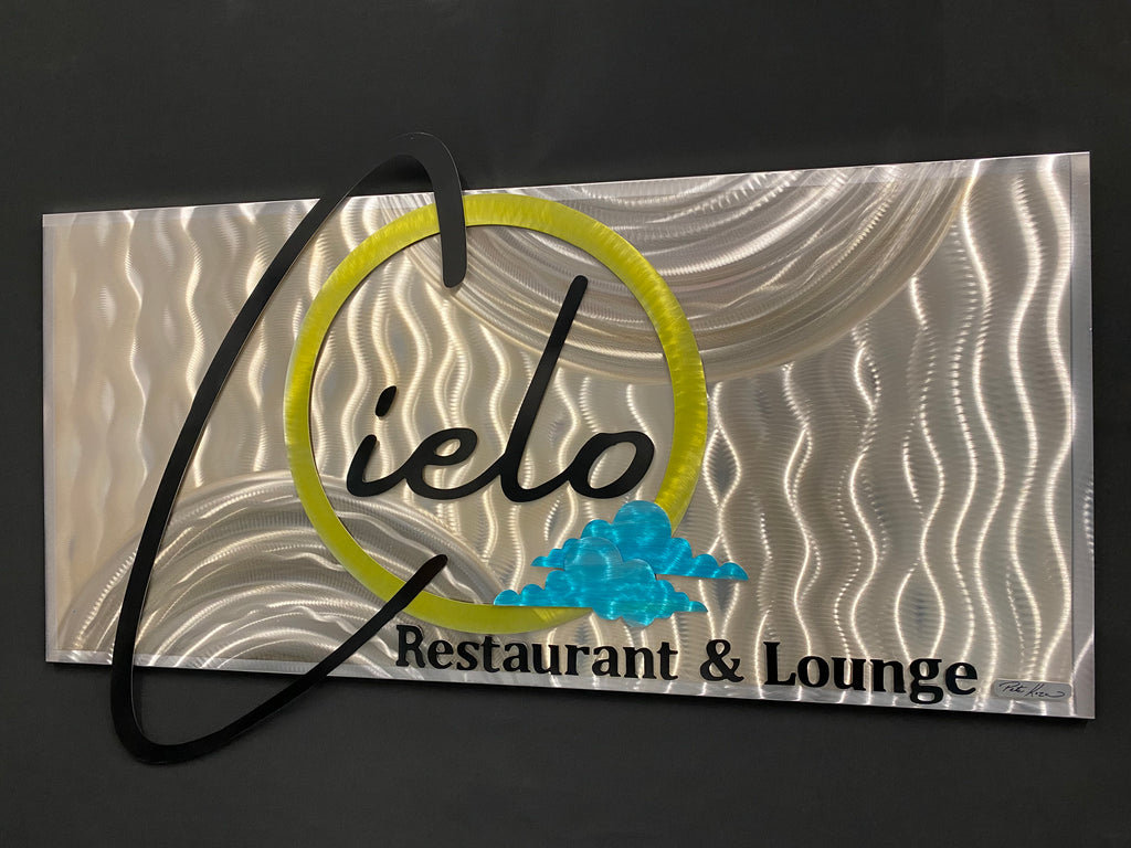 Custom logos Pete Koza Metal Art