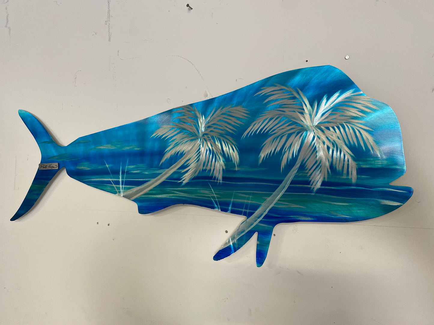 Mahi Mahi. Email me to customize PETE KOZA METAL ART