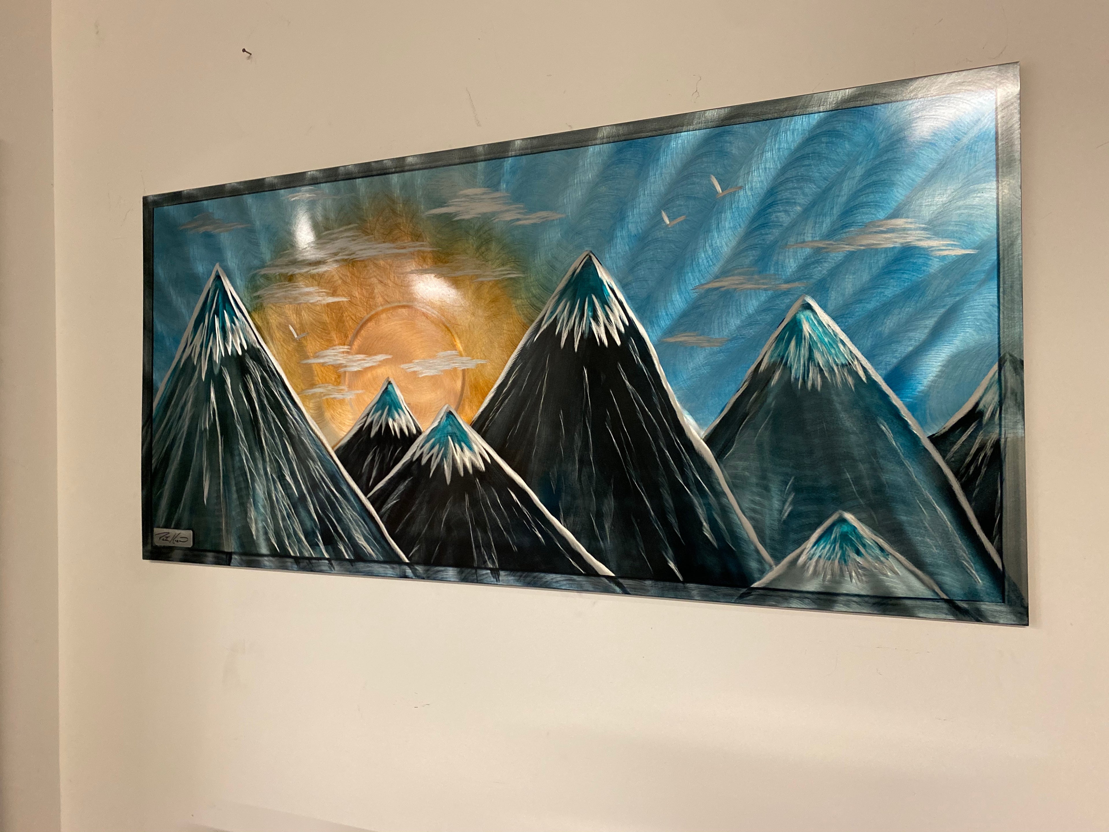 Mountains "One Of A Kind" PETE KOZA METAL ART