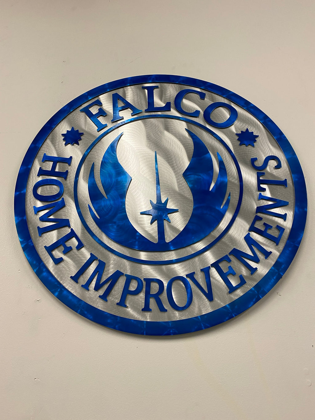 Custom logos Pete Koza Metal Art