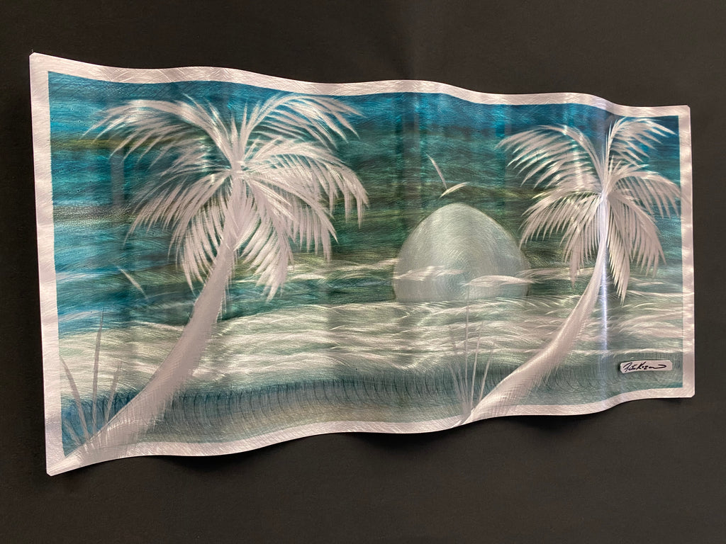 Island Envy Ripple effect, (Popular choice) Pete Koza Metal Art