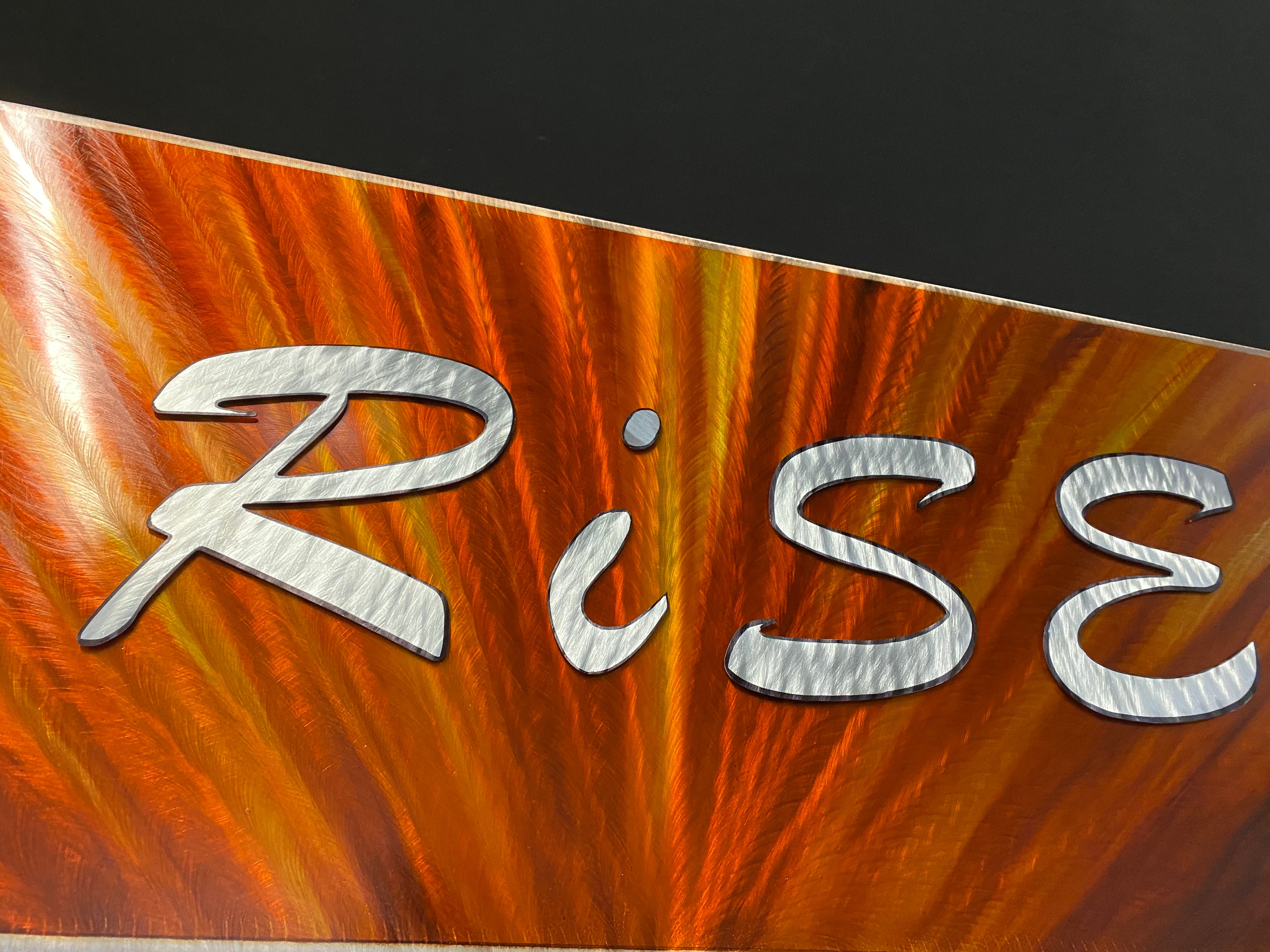 Custom logos Pete Koza Metal Art