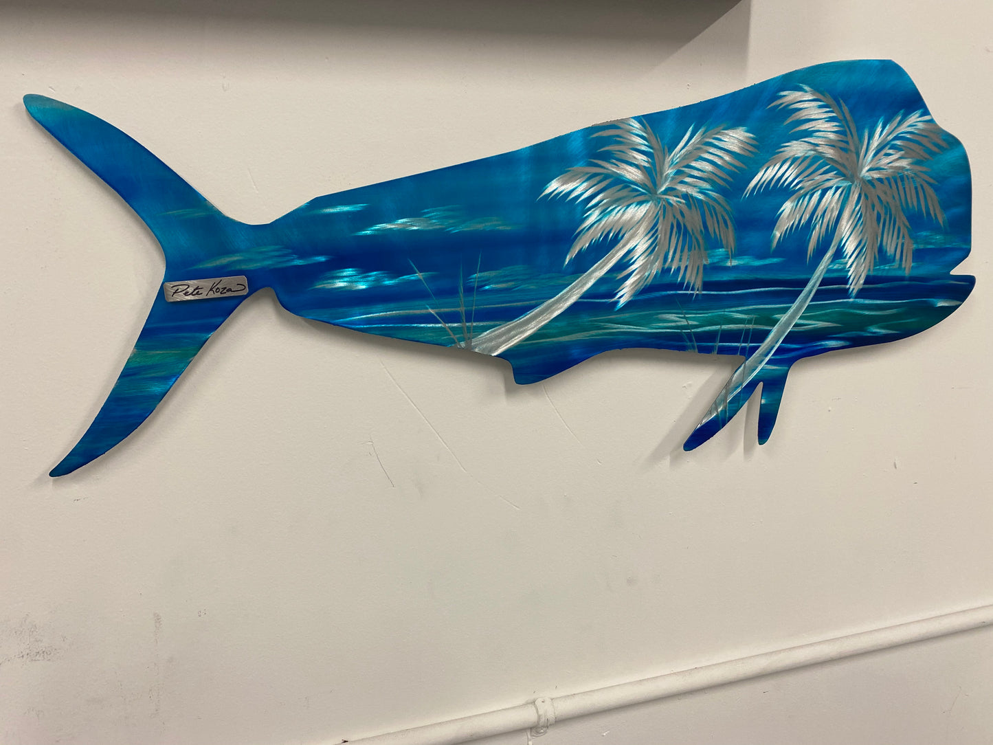 Mahi Mahi. Email me to customize PETE KOZA METAL ART