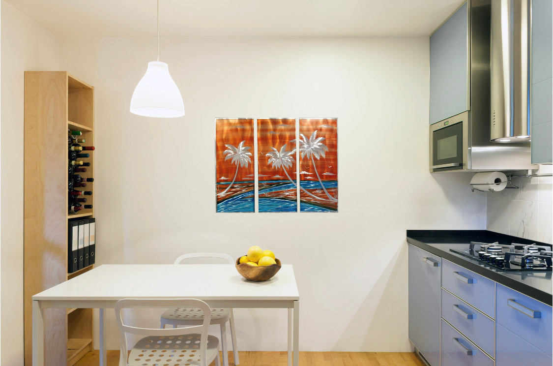 3 Panel Set Crush PETE KOZA METAL ART 2