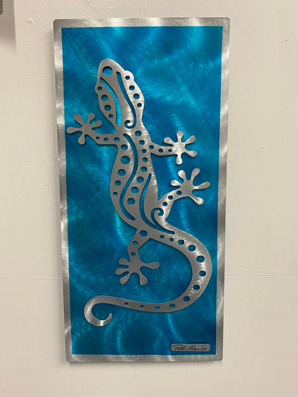 Gecko PETE KOZA METAL ART 2