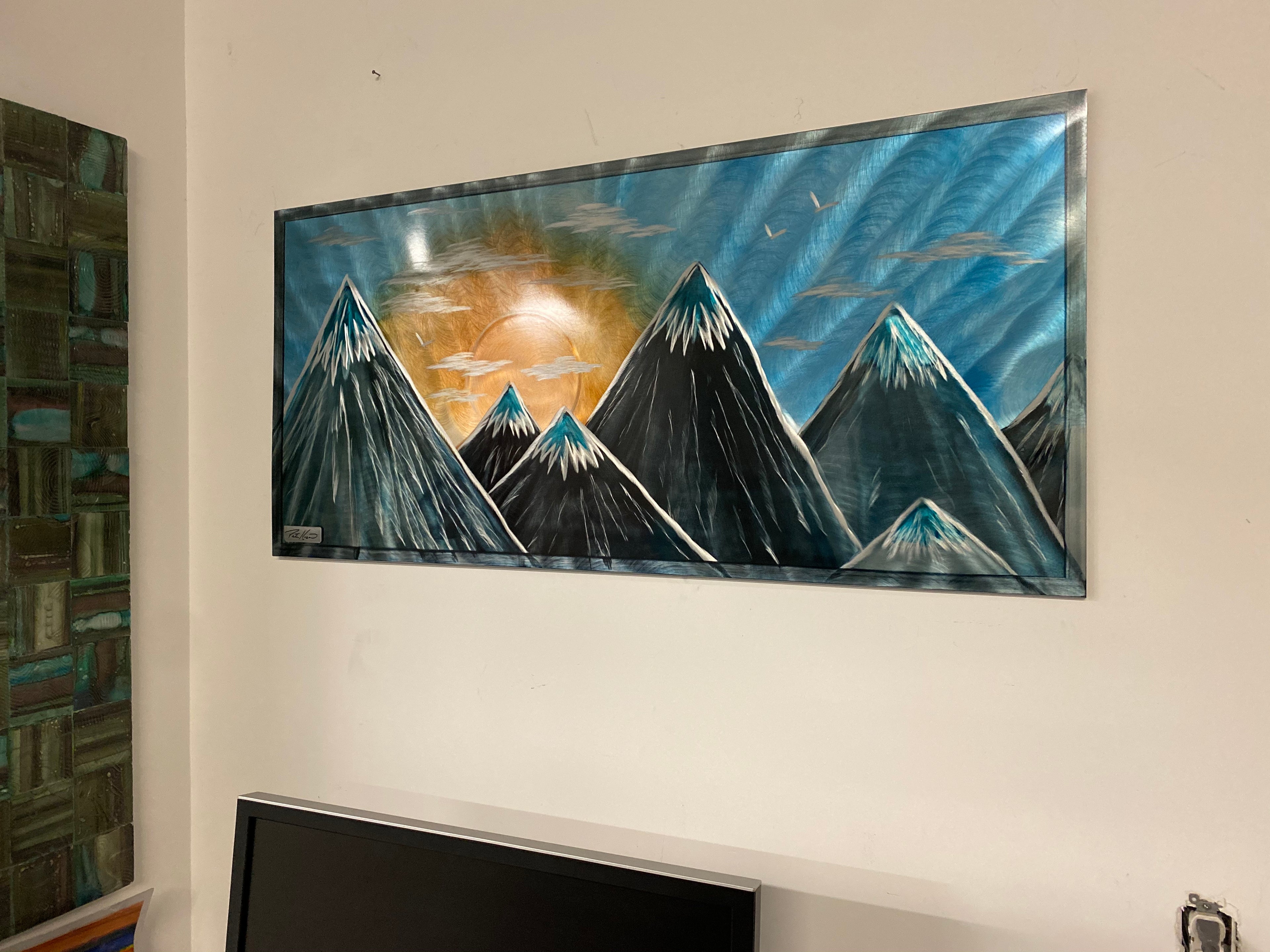 Mountains "One Of A Kind" PETE KOZA METAL ART