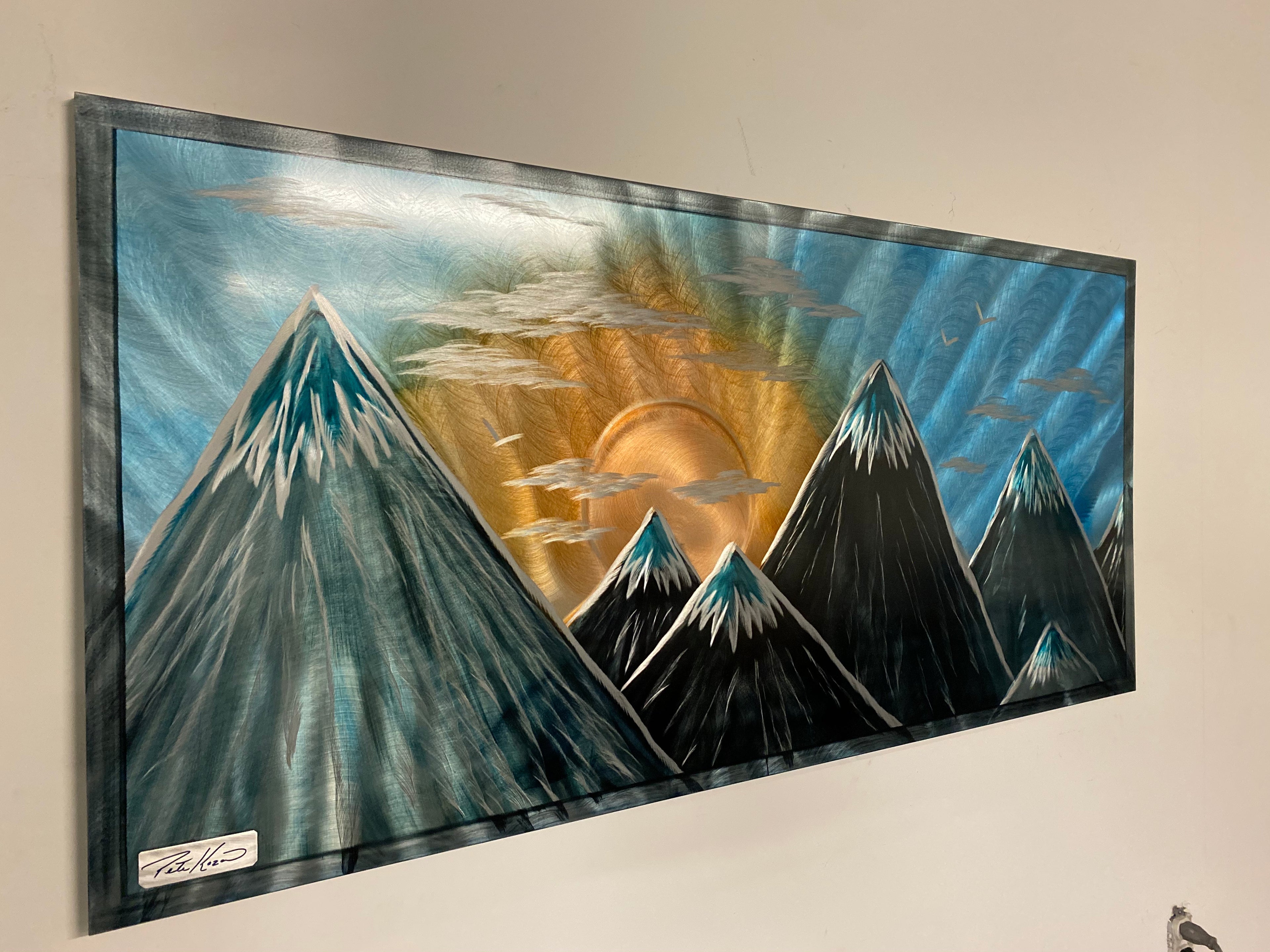 Mountains "One Of A Kind" PETE KOZA METAL ART