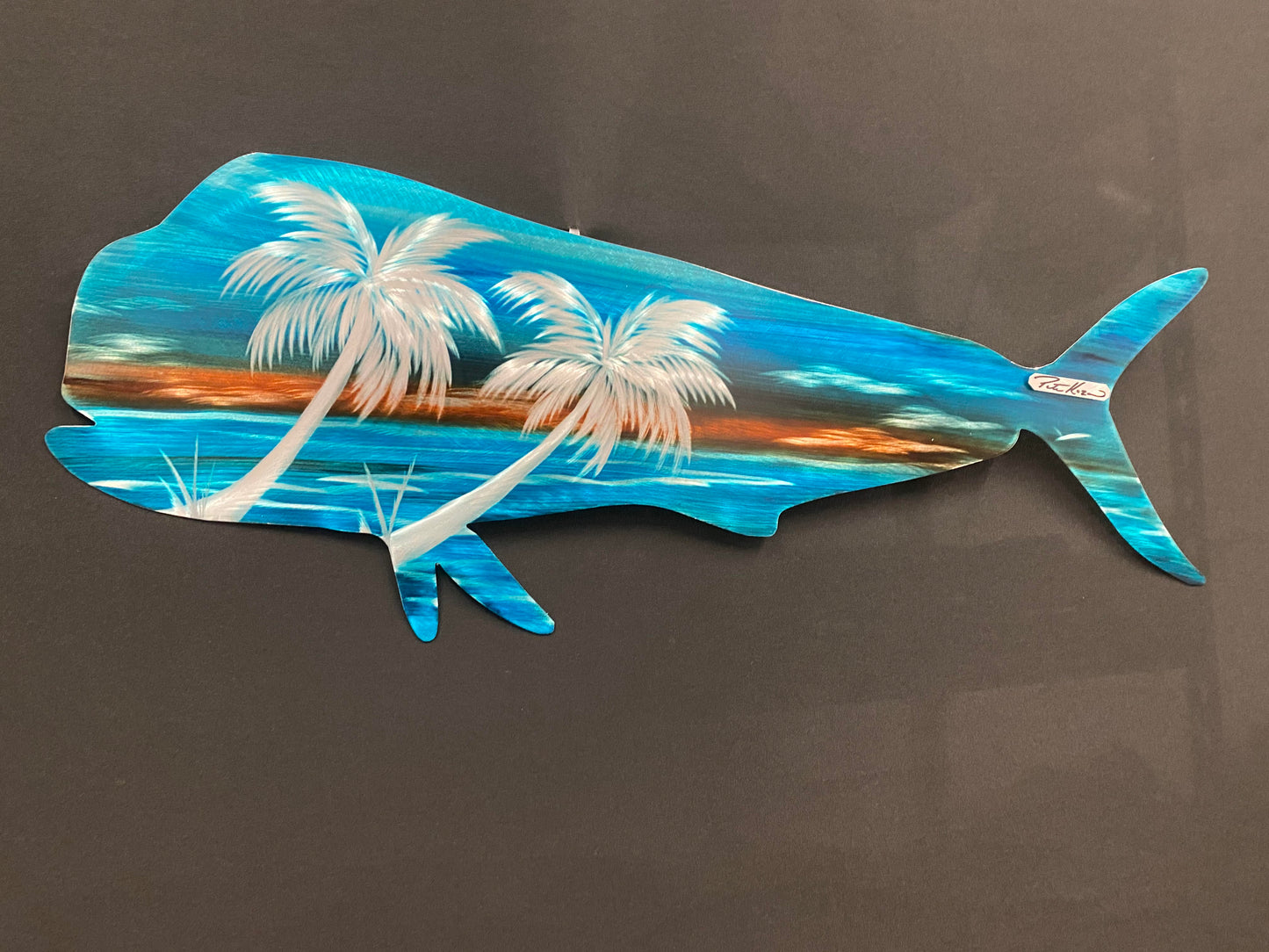 Mahi Mahi. Email me to customize PETE KOZA METAL ART